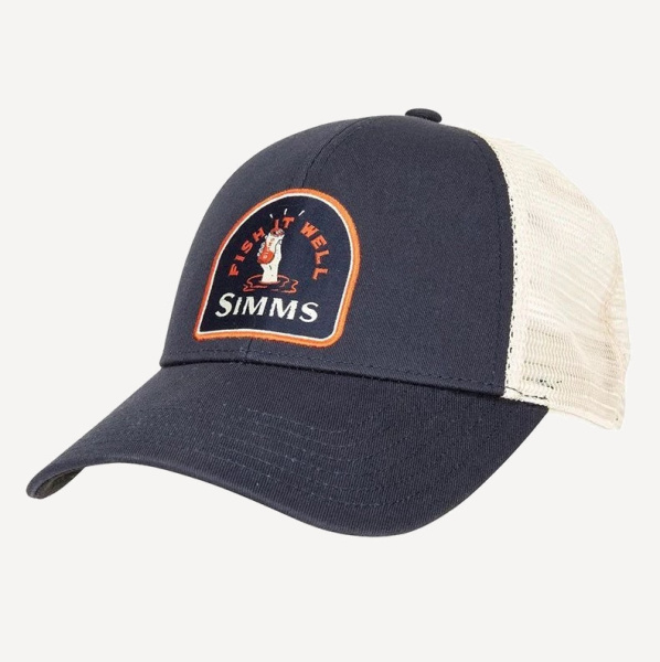 Бейсболка Fish It Well Trucker (one size; admiral blue)